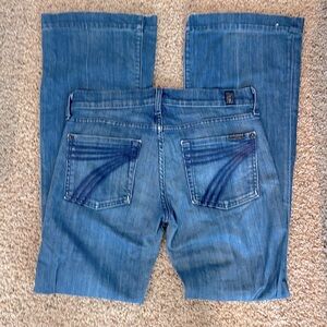 Womens 7 for all Mankind Dojo Jeans, size 27
